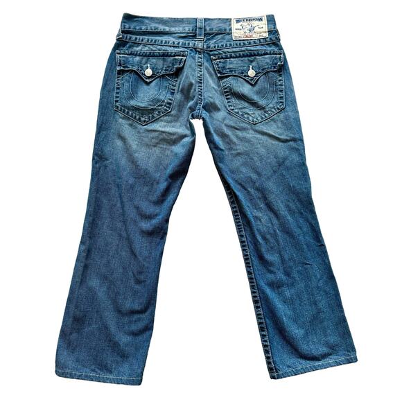 True Reglion Womens size 32 x 26 Straight High Rise Jeans Denim - Picture 2 of 13